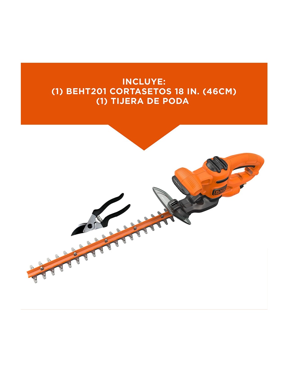 Cortasetos eléctrico BEHT201K-B3 3