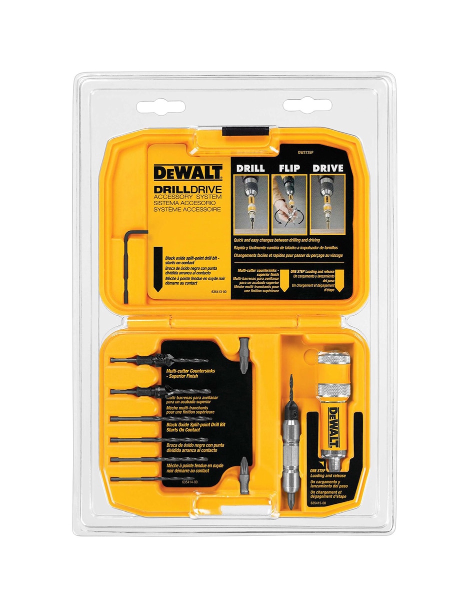 Kit de brocas para avellanador