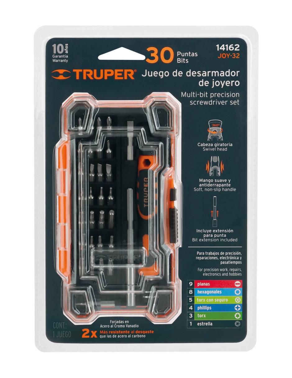 Set de desarmadores 30 piezas 2