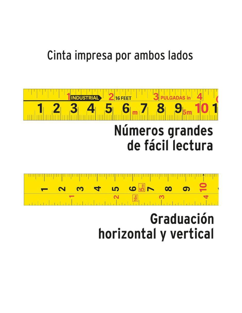 Flexómetro 8 m 3
