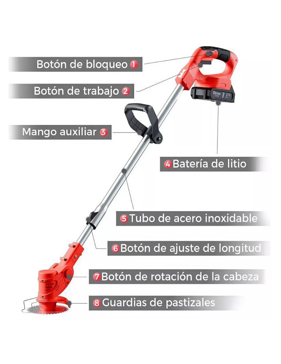 Podadora de pasto a eléctrico 2
