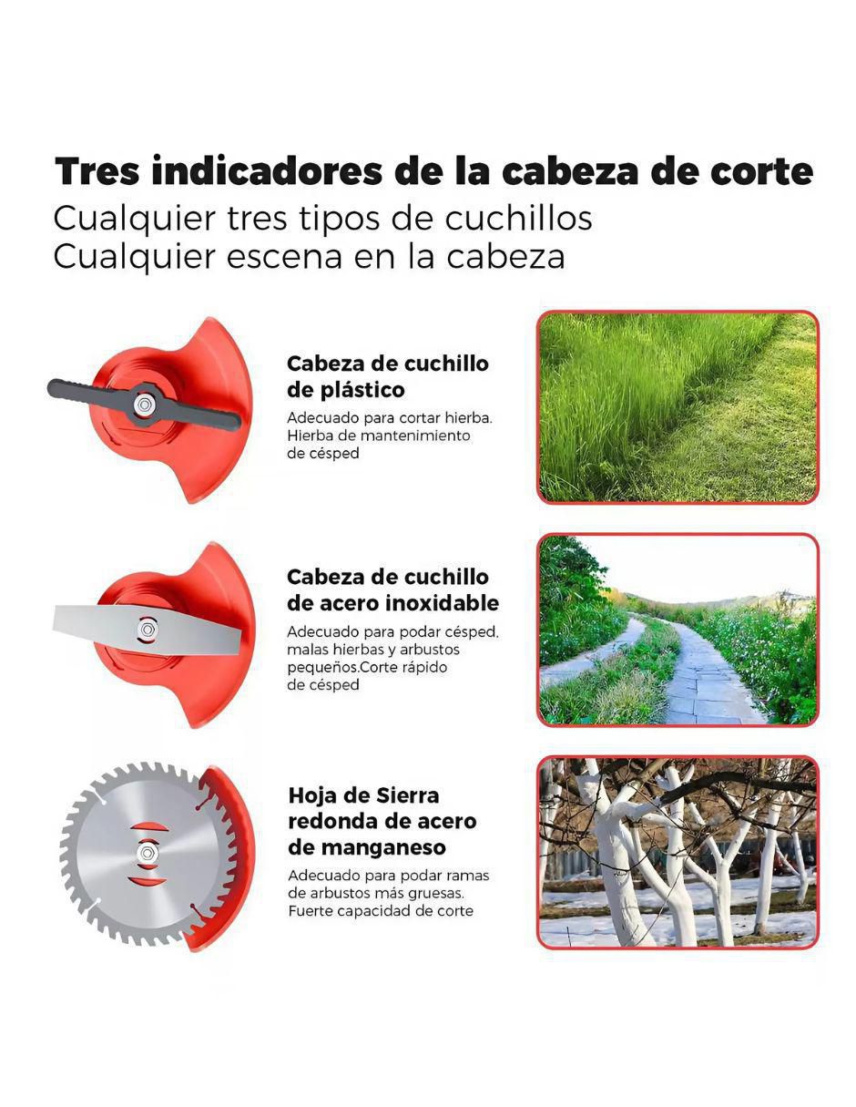 Podadora de pasto a eléctrico 3