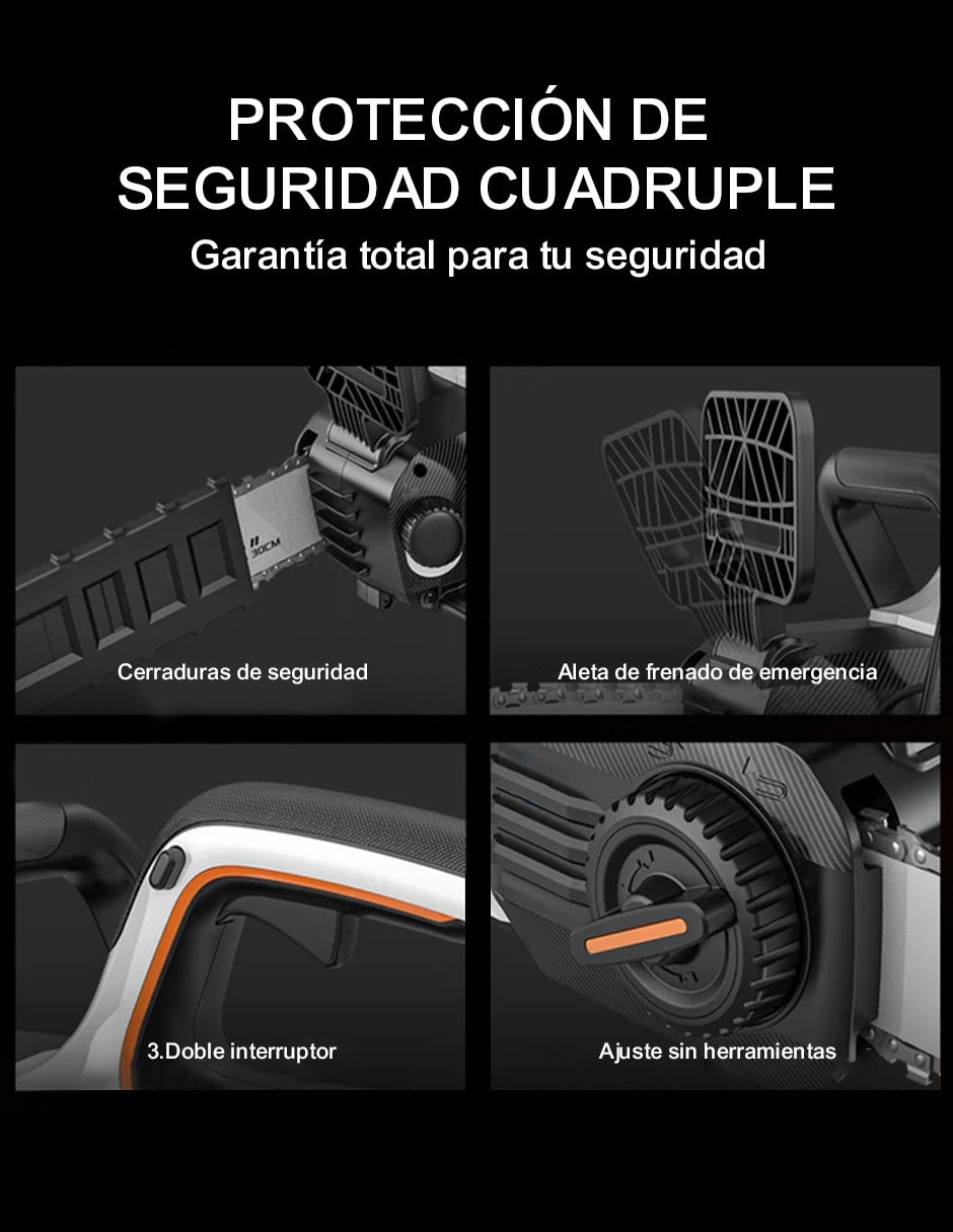 Motosierra eléctrica EGTO50072 8