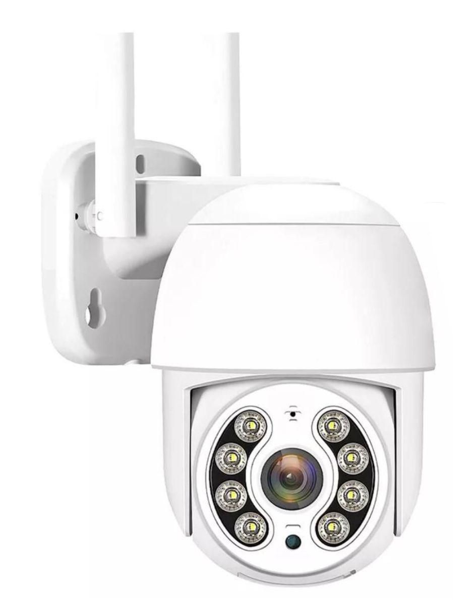 Cámara individual de seguridad alámbrica HD 360° capacidad para grabar para exterior