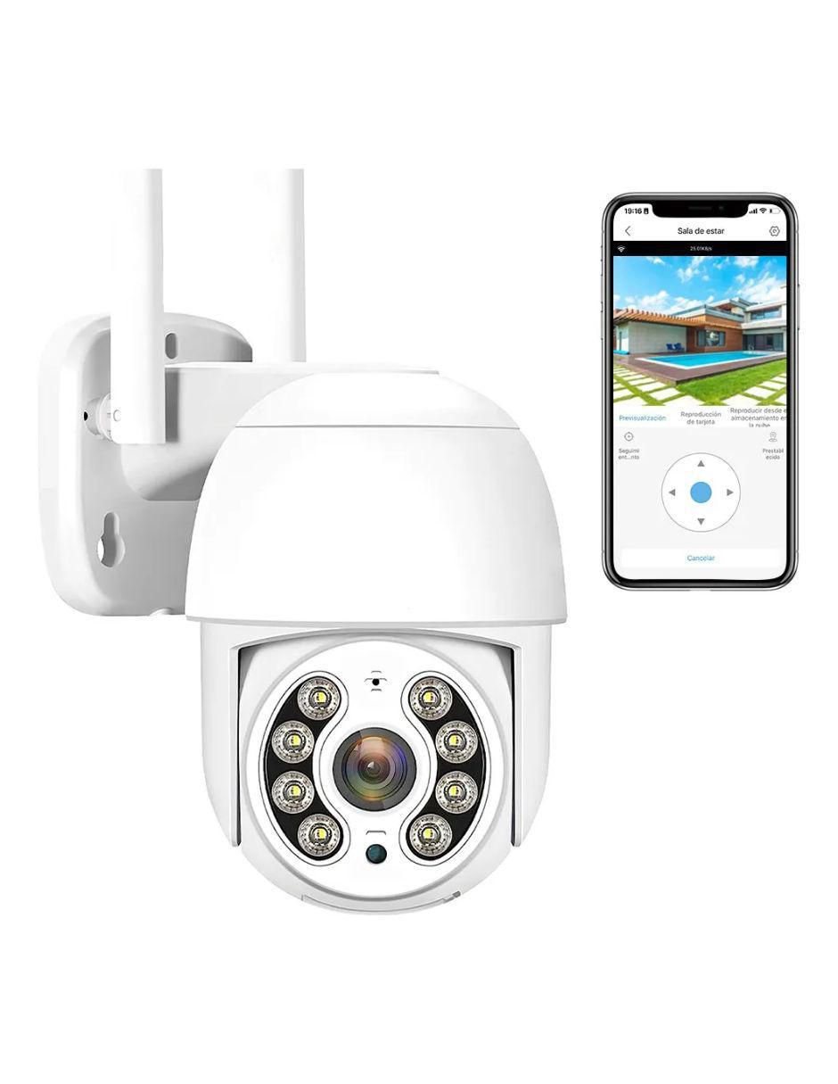 Cámara individual de seguridad alámbrica HD 360° capacidad para grabar para exterior 3