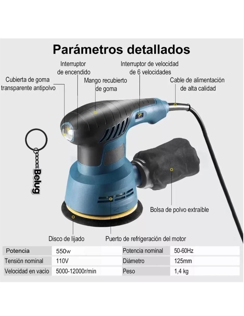 Lijadora roto orbital 500 W 2