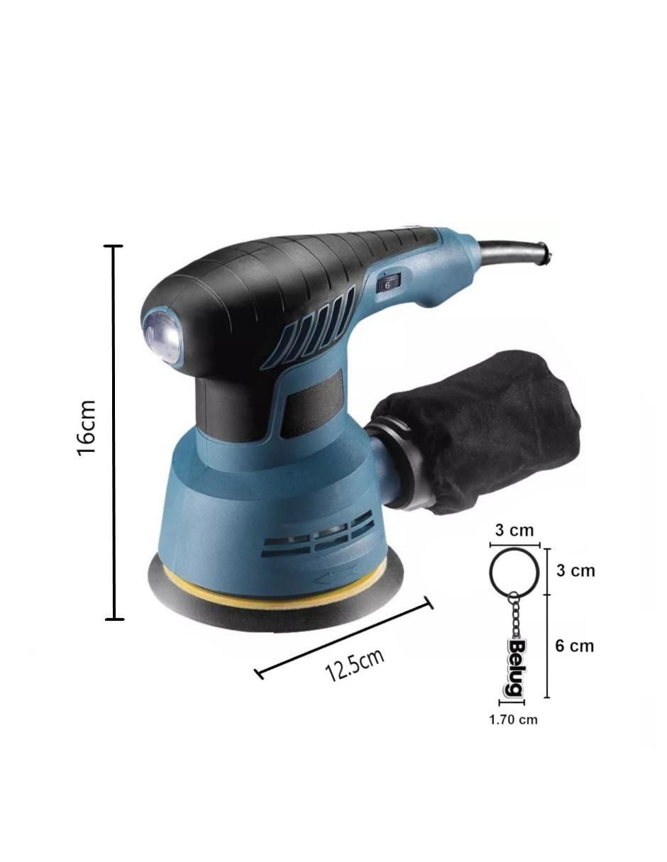 Lijadora roto orbital 500 W 4