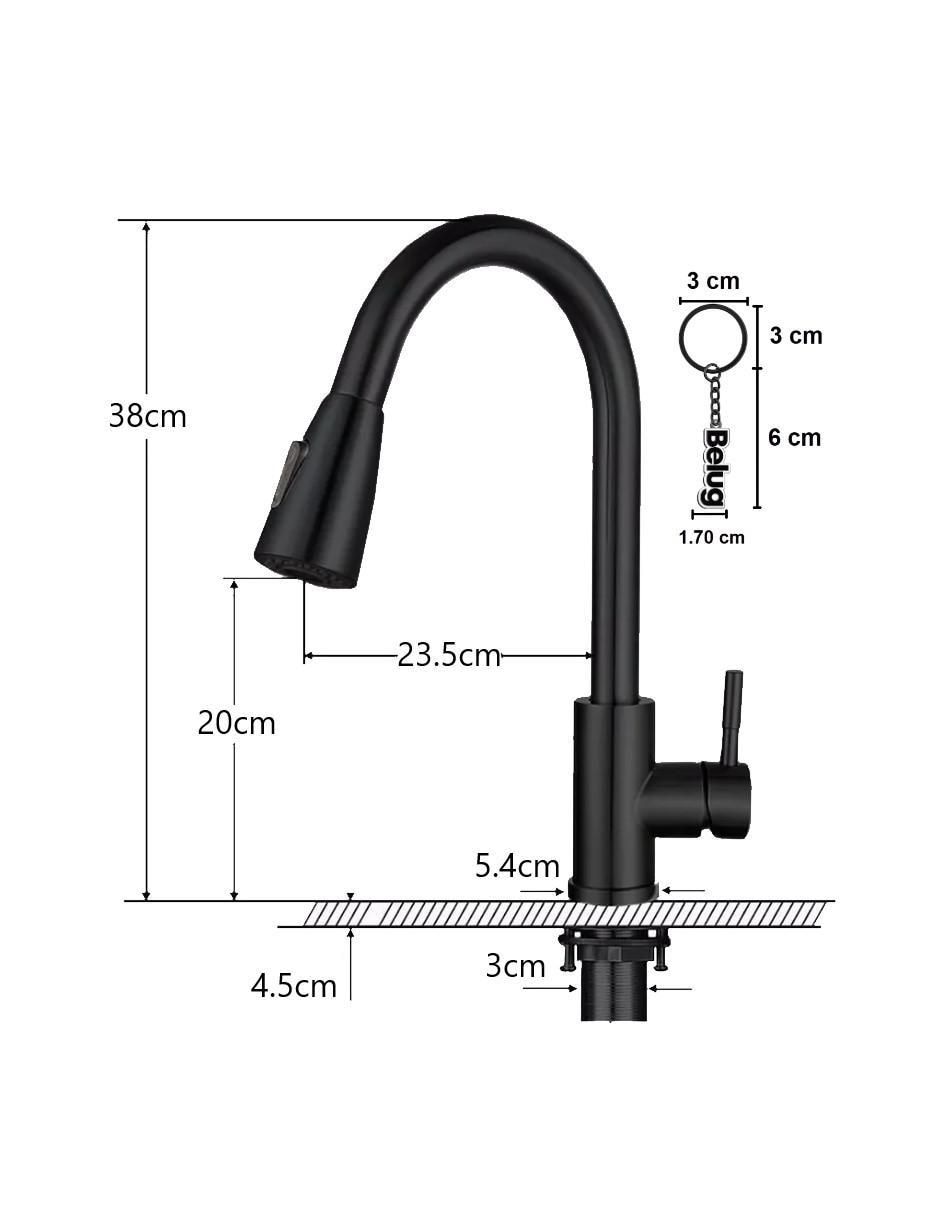 Llave mezcladora para cocina 6