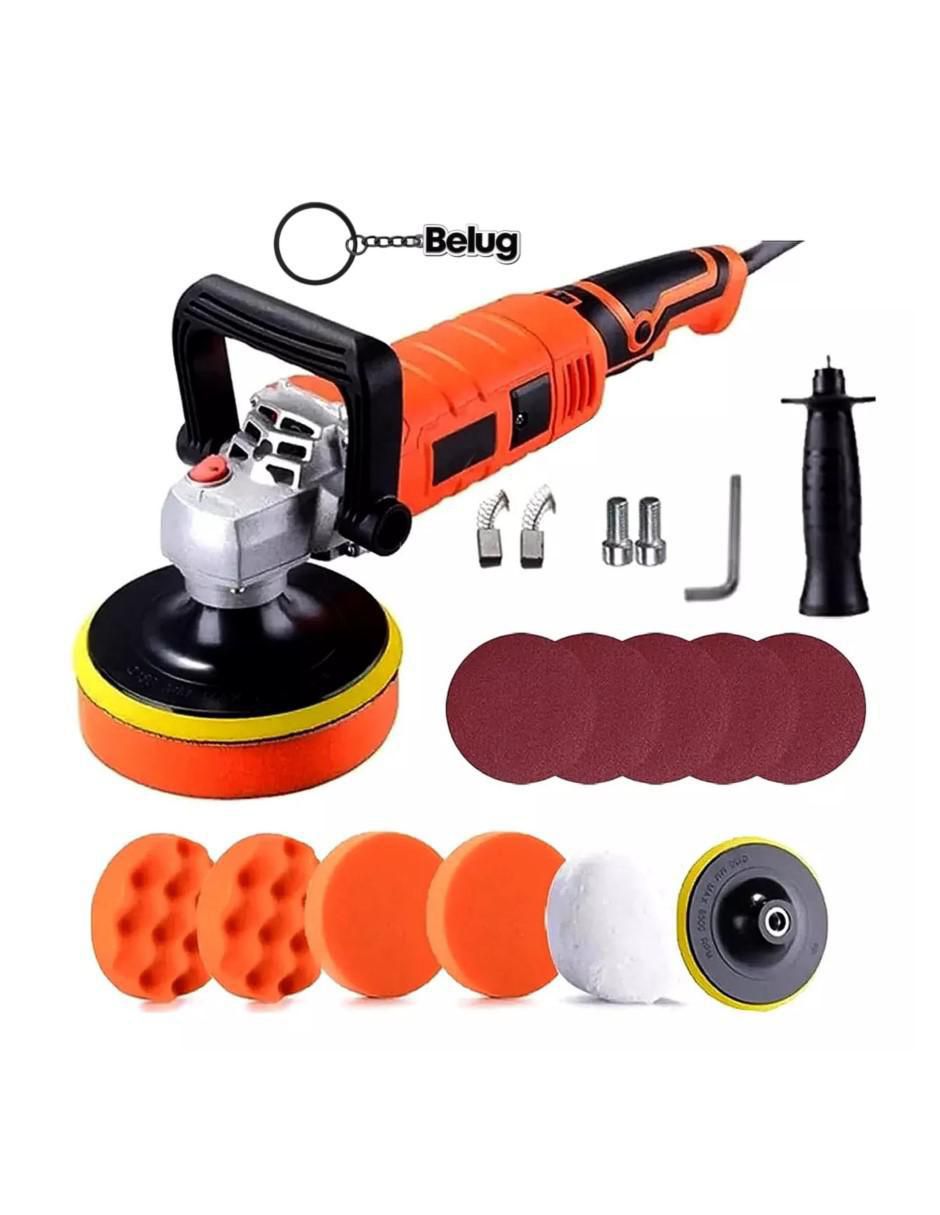 Kit pulidora y lijadora angular 150 W Kit pulidora y lijadora angular 150 W