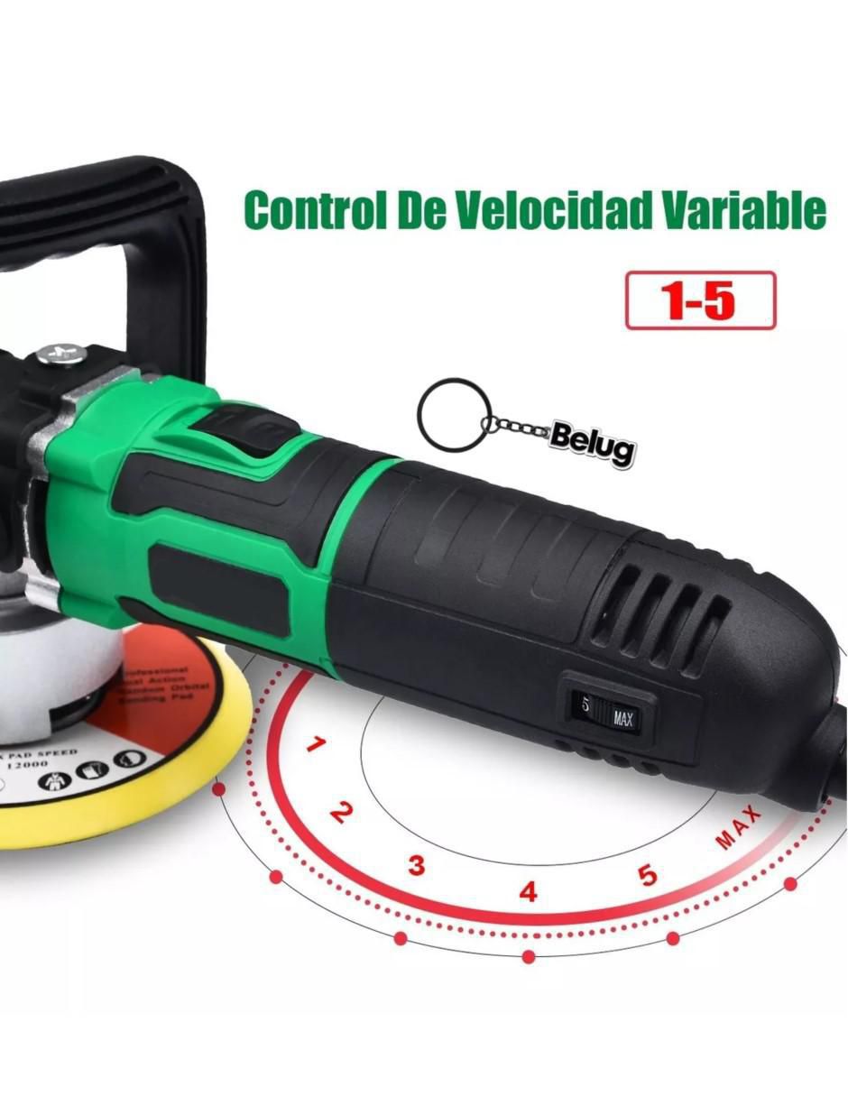 Kit pulidora y lijadora rotativa 900 W 4