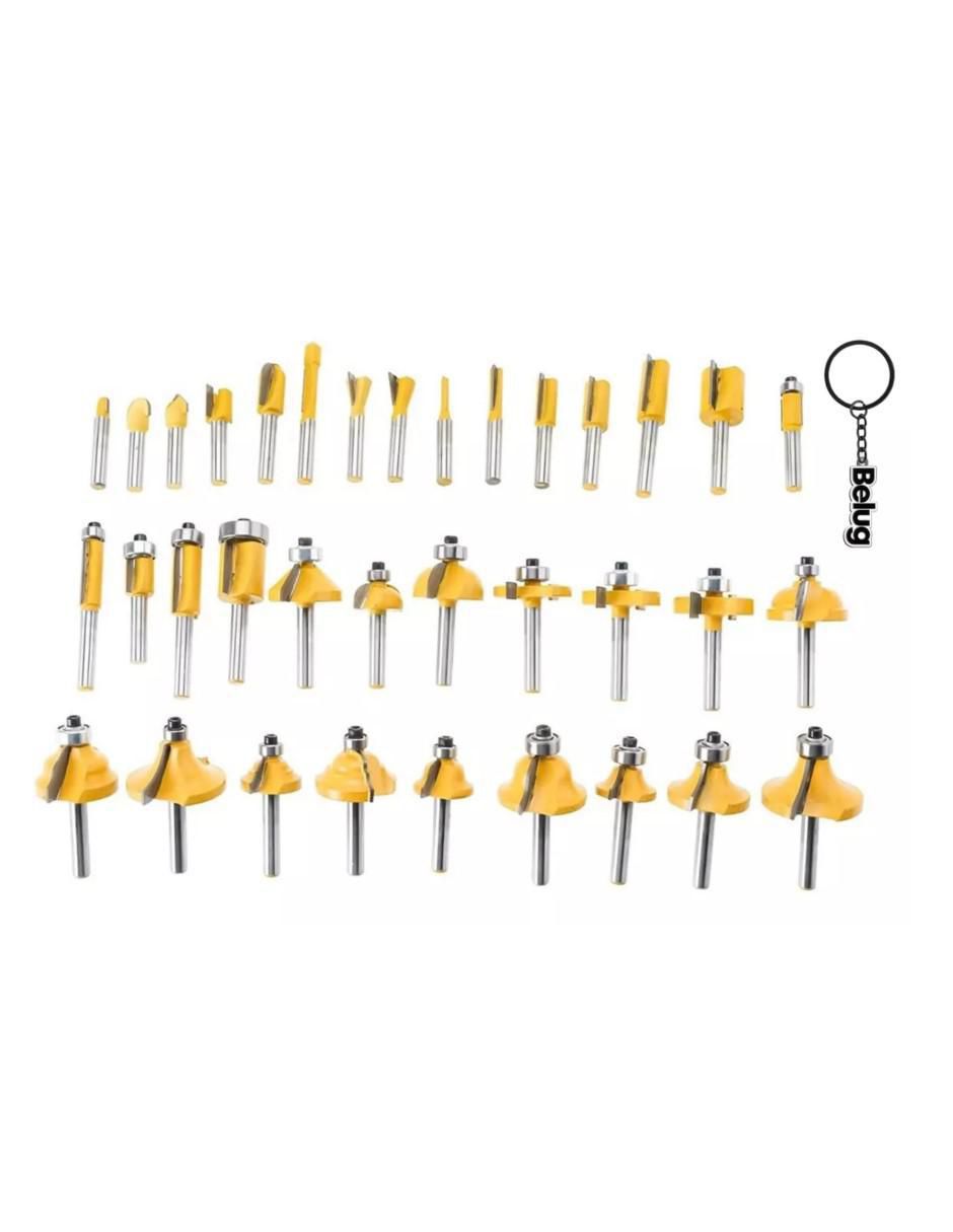 Juego brocas para madera con 37 piezas 3