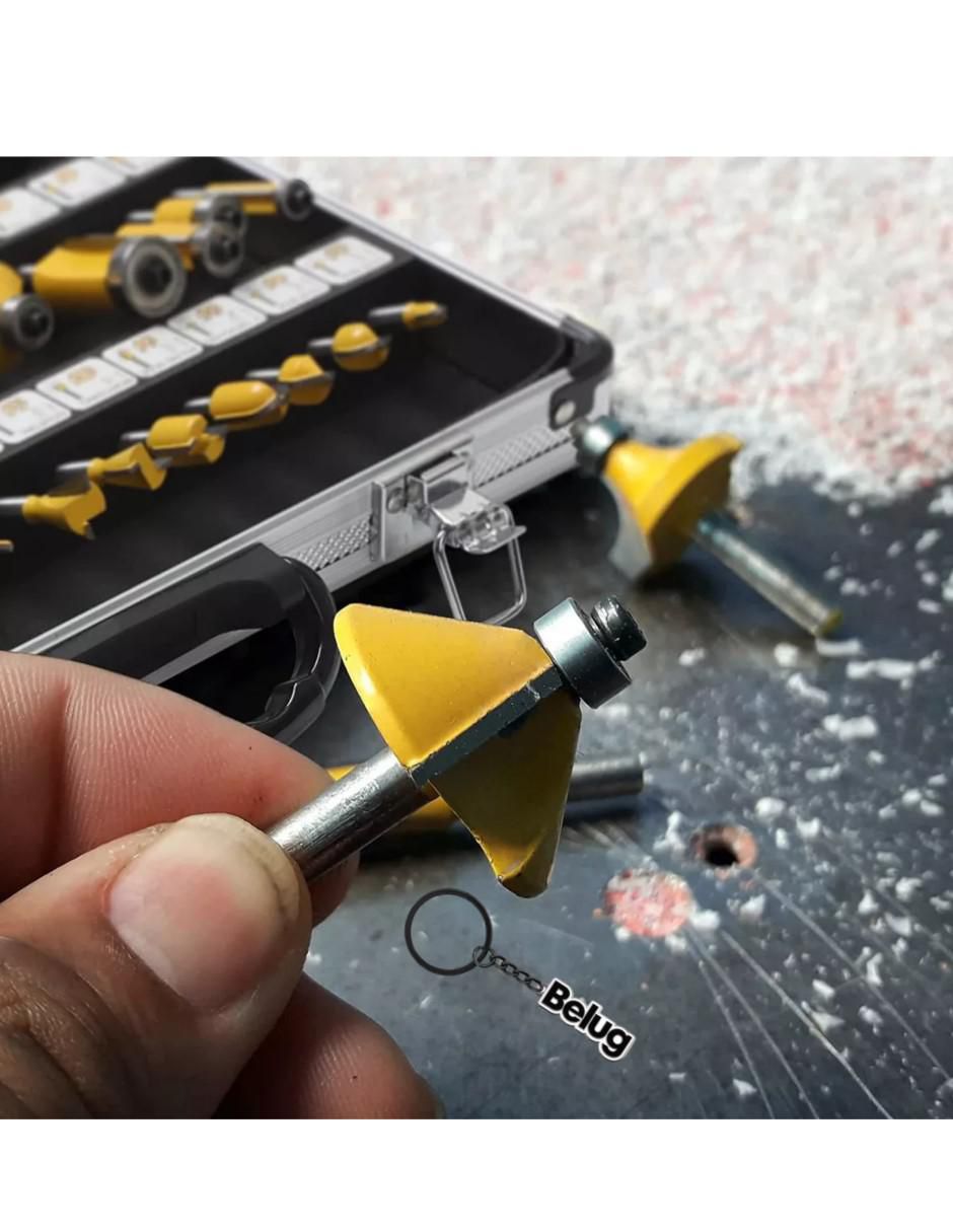 Juego brocas para madera con 37 piezas 4