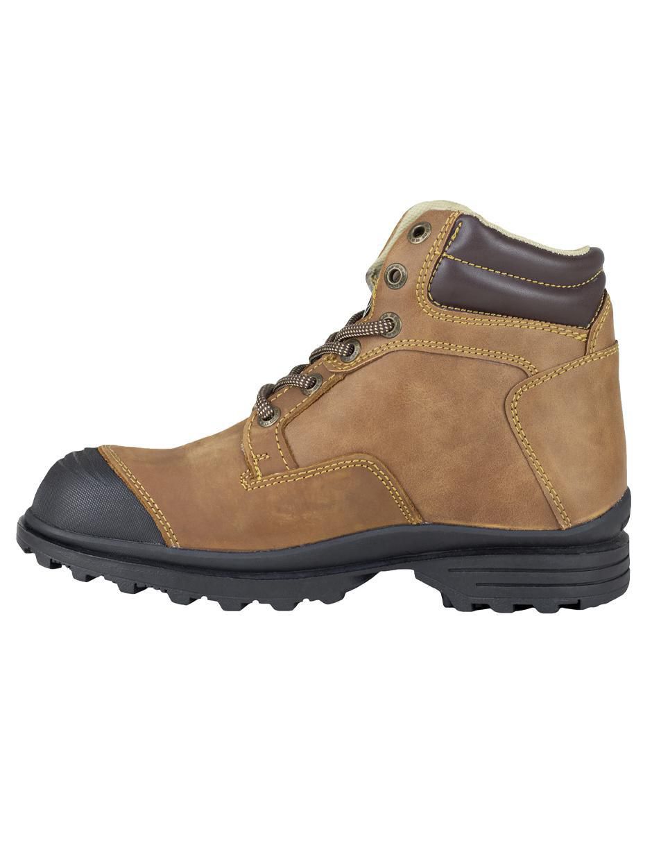 Bota industrial de cuero y tela 3