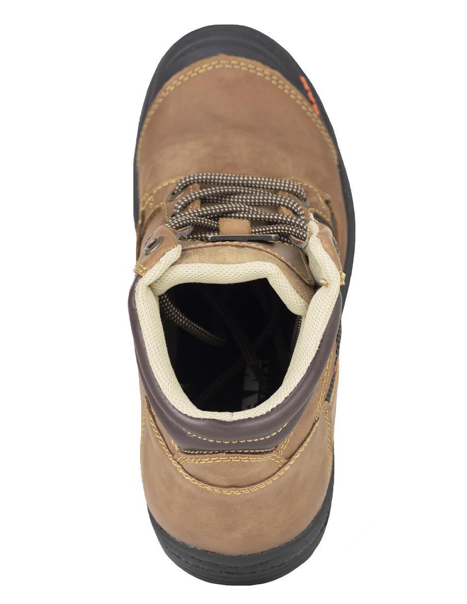 Bota industrial de cuero y tela 6
