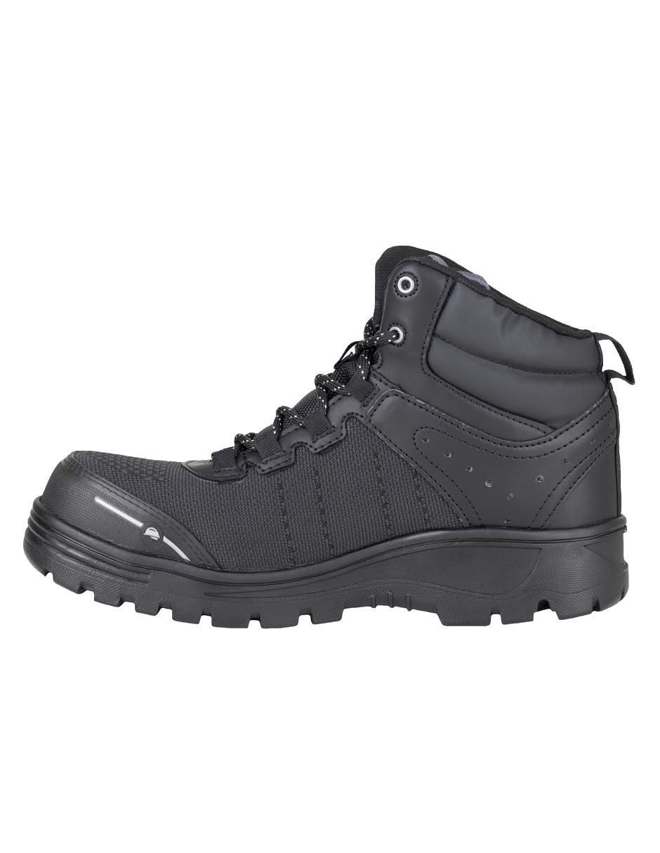 Bota industrial de cuero y tela 3