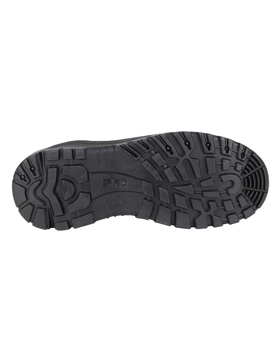 Bota industrial de cuero y tela 4