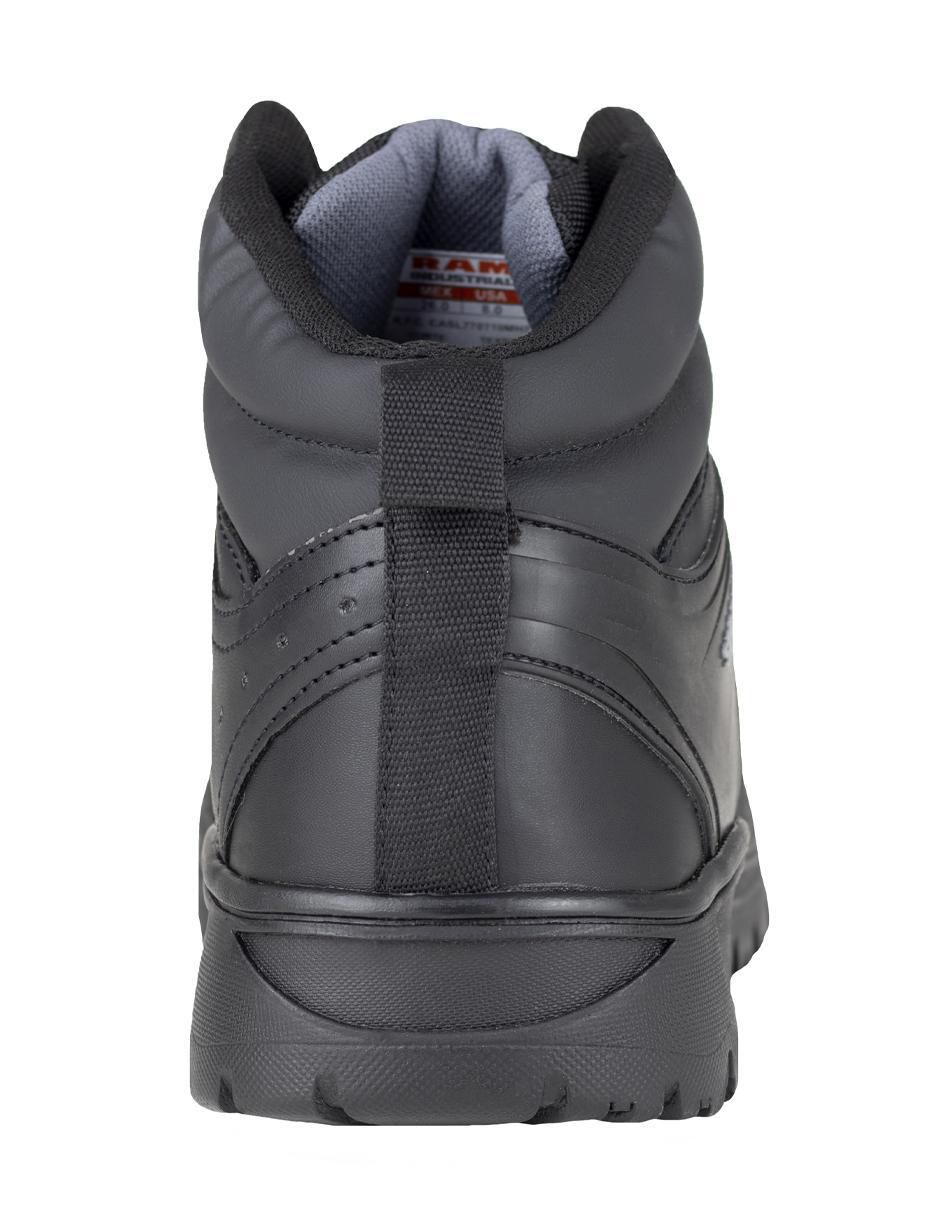Bota industrial de cuero y tela 5