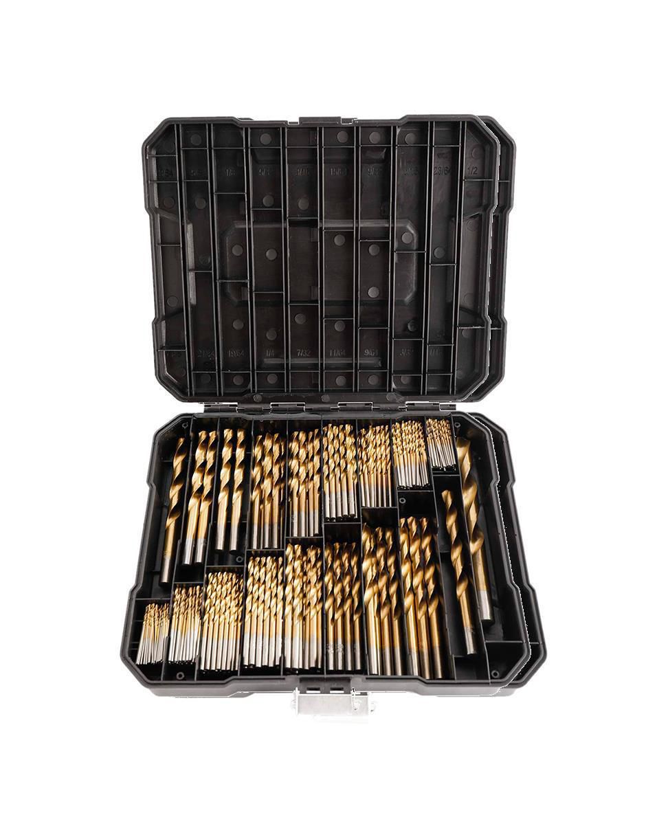 Juego brocas para metal con 99 piezas