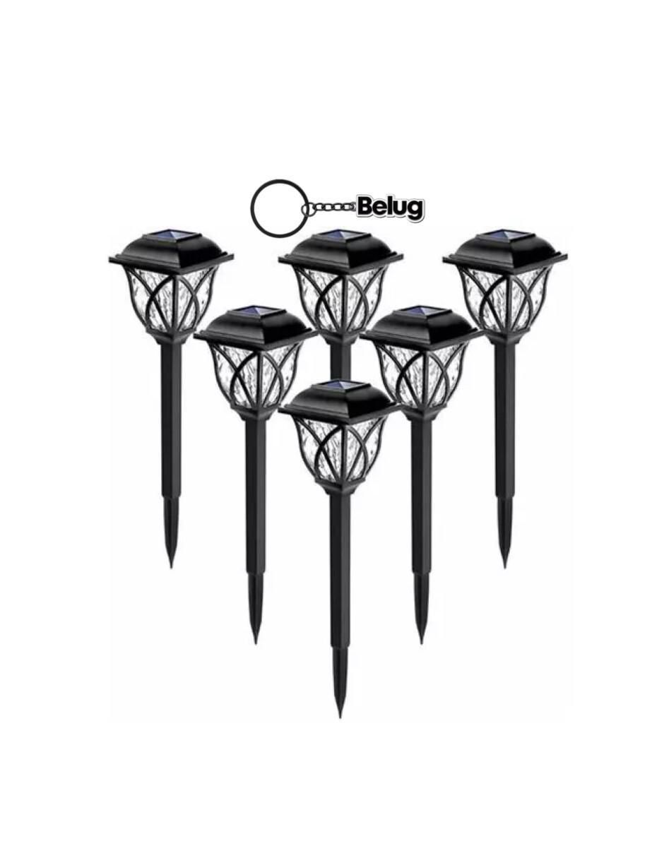 Plafón LED 6 piezas