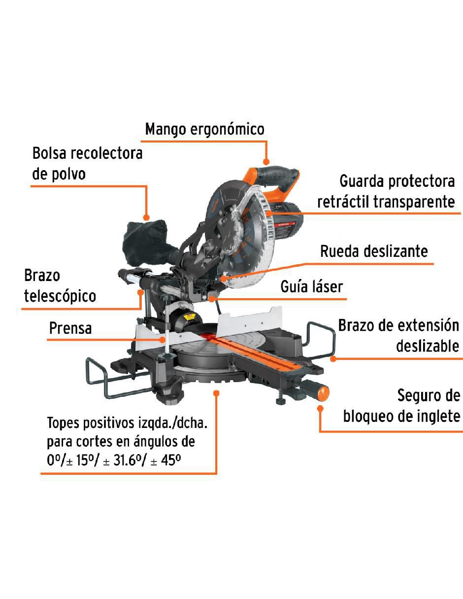 Sierra Truper 16869 1900 W 2