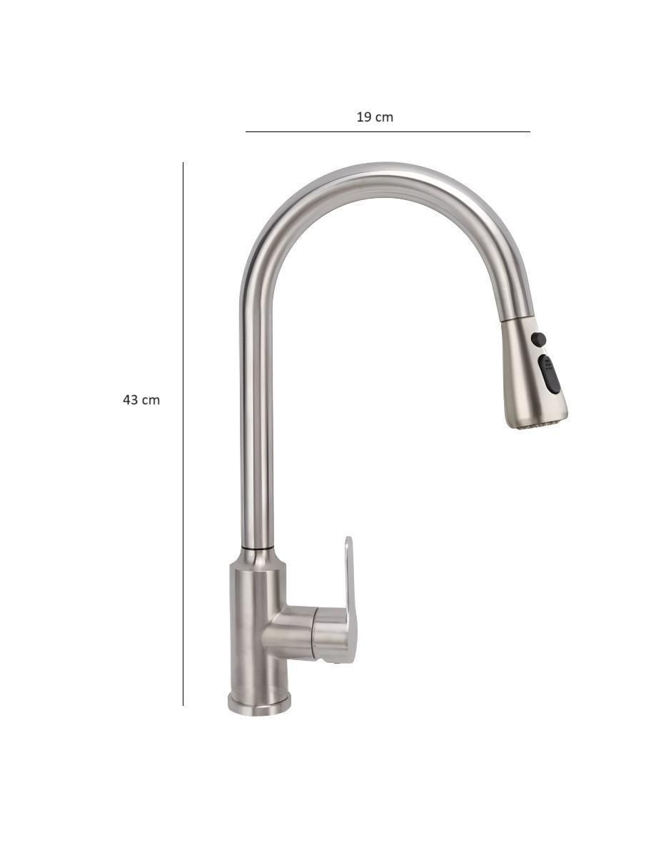 Llave mezcladora para cocina 7