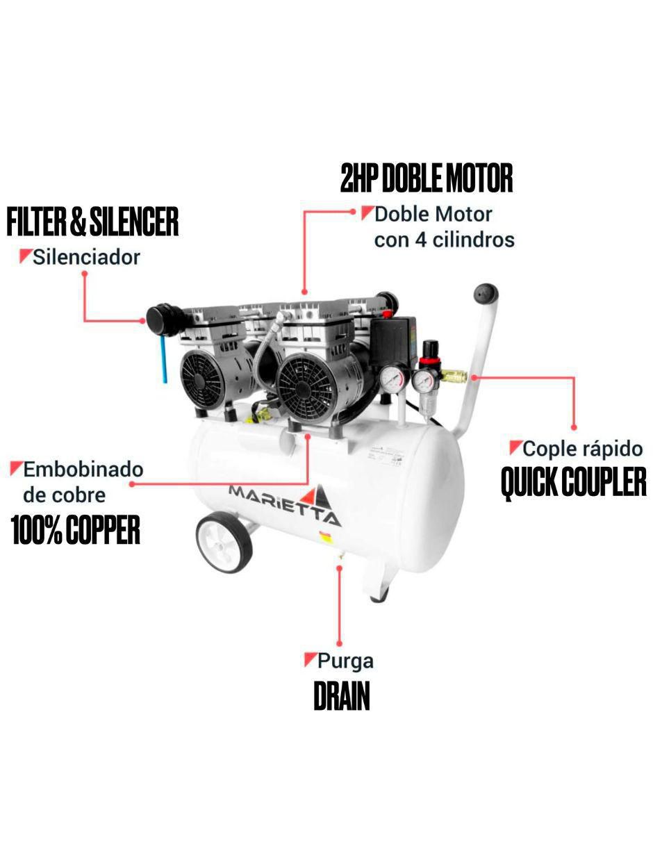 Compresor 50 L 2 HP 3