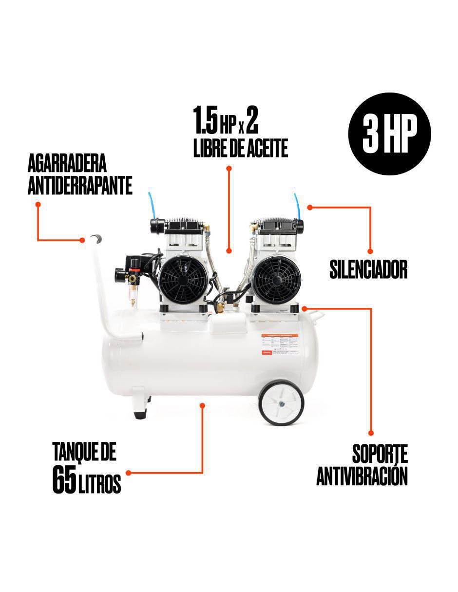 Compresor 60 L 3 HP 2