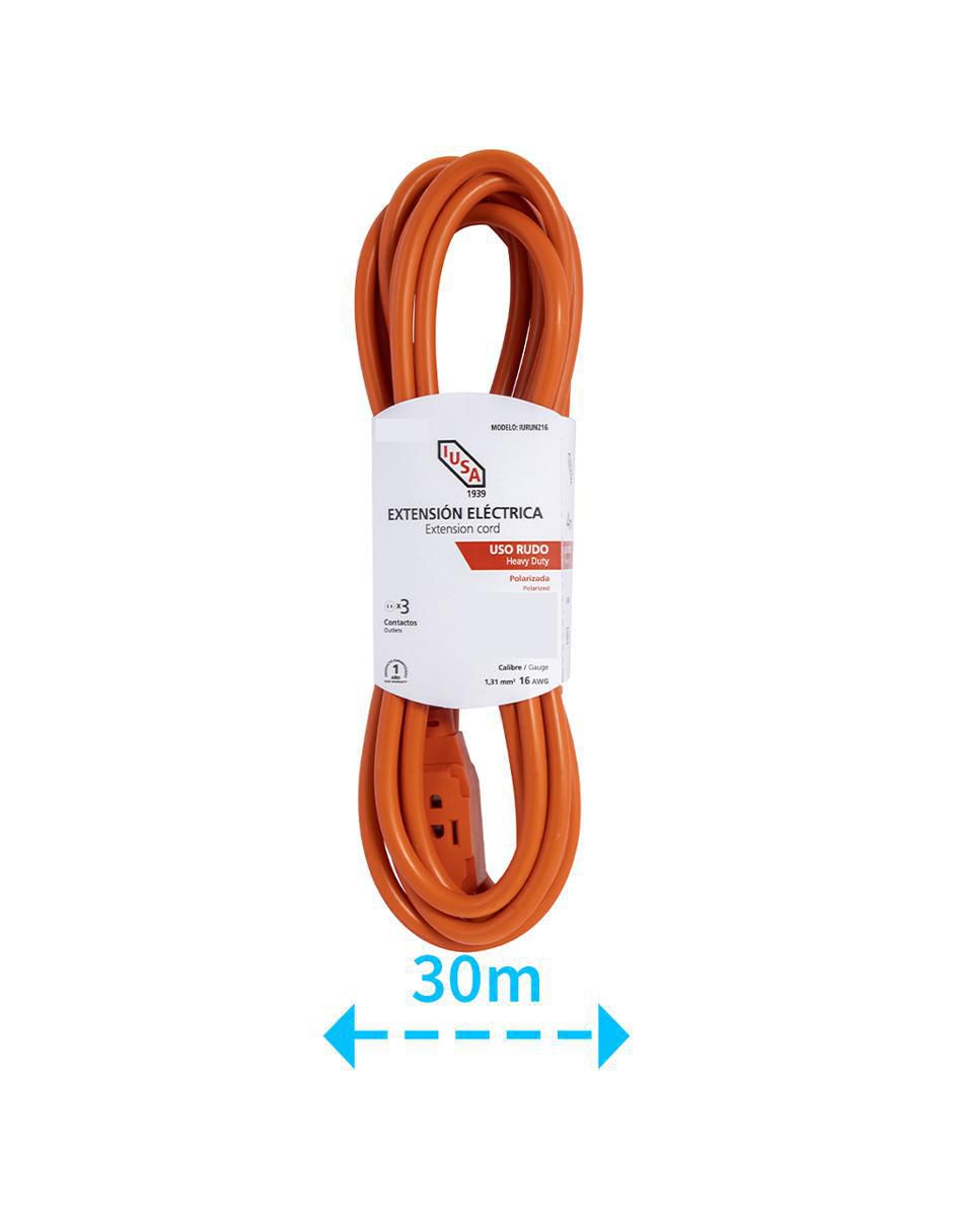 Extensión eléctrica 30 m 5