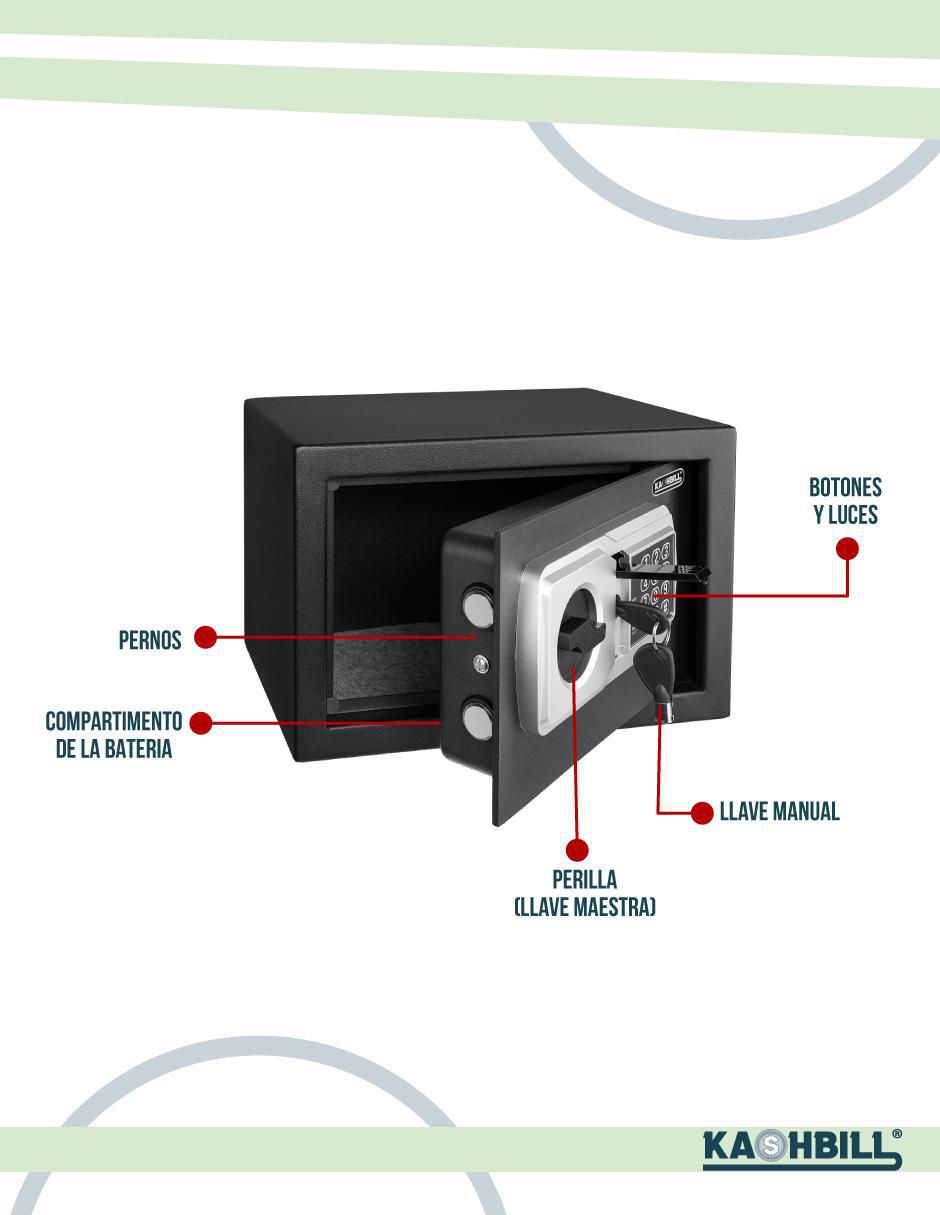 Caja fuerte manual y eléctrica 2