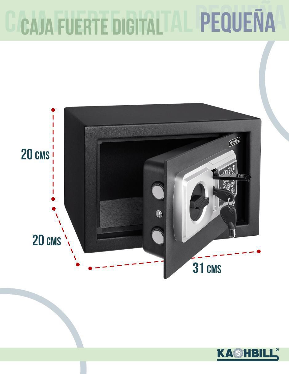 Caja fuerte manual y eléctrica 7