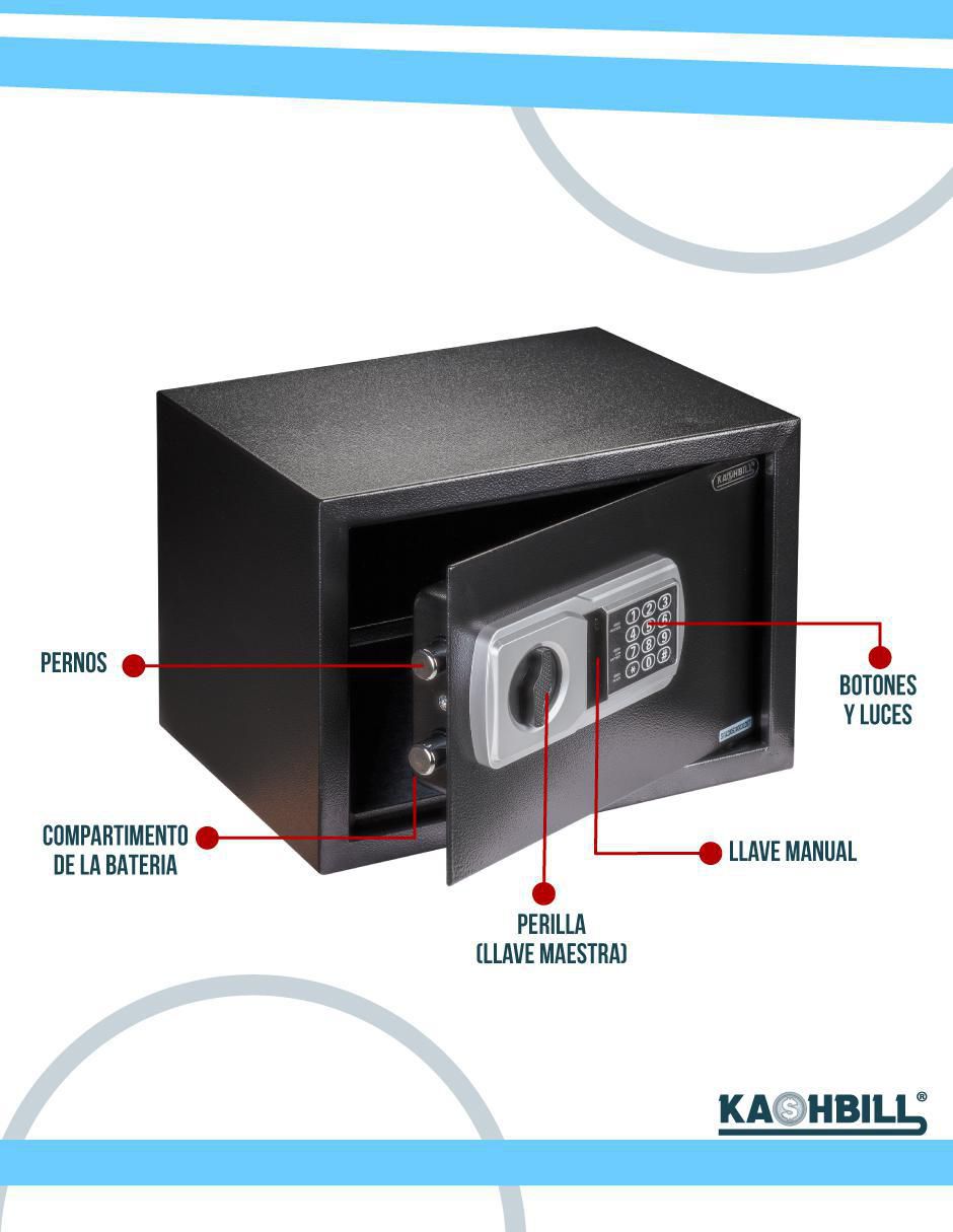 Caja fuerte manual y eléctrica 3