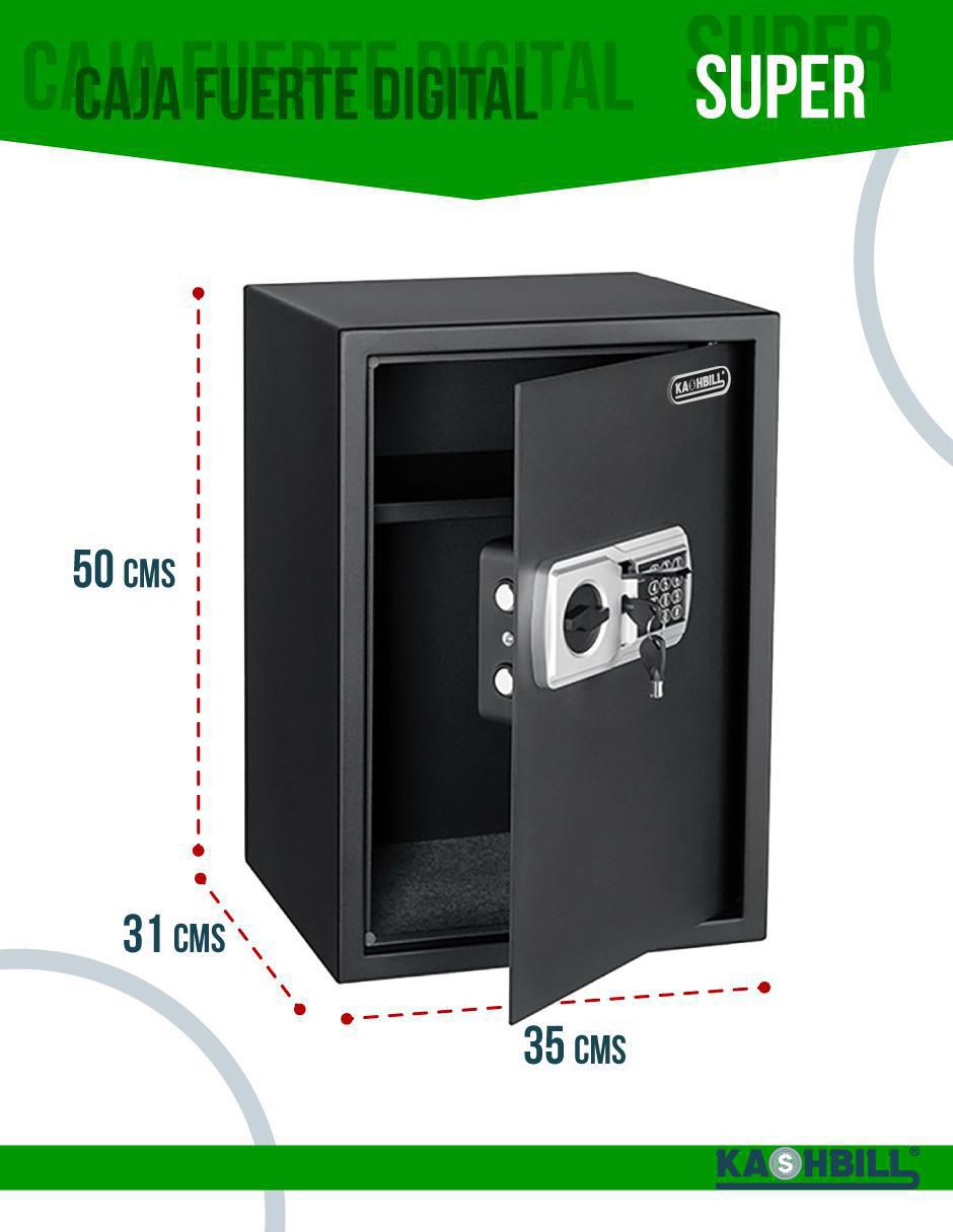Caja fuerte manual y eléctrica 6