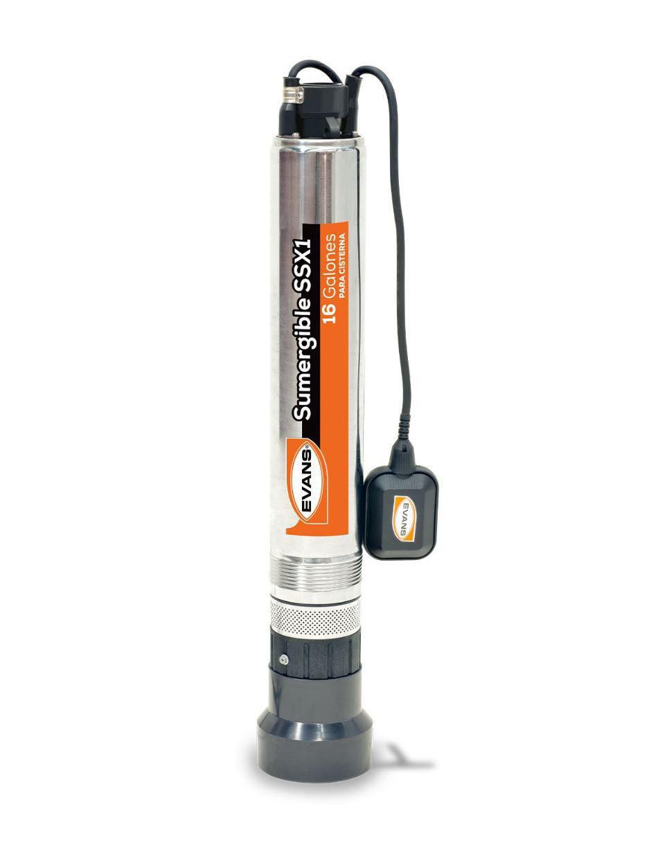 Bomba de agua sumergible 1 HP