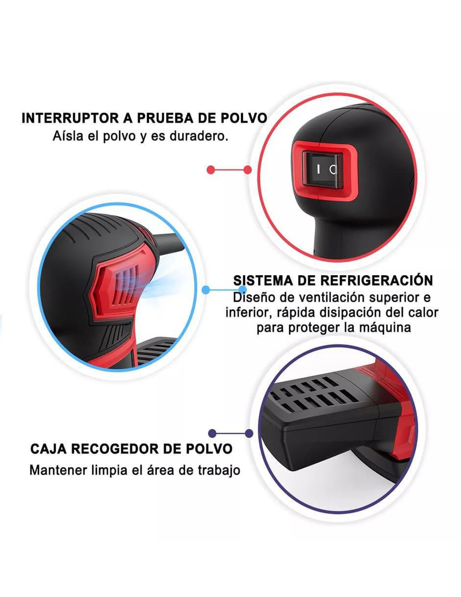 Lijadora orbital 200 w 5