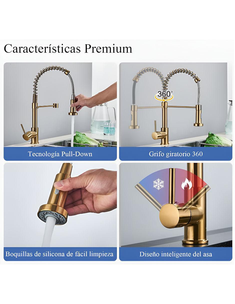 Llave mezcladora para cocina 3