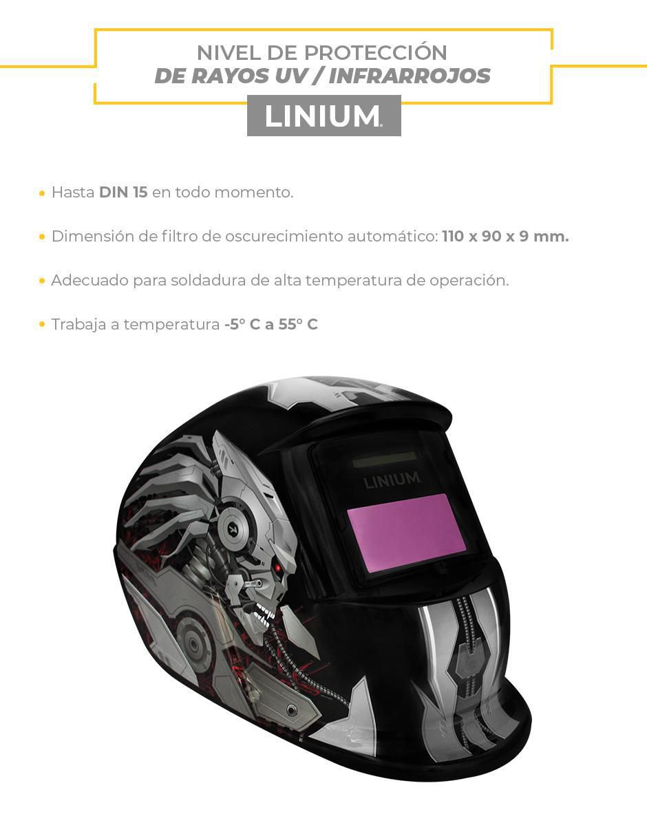 Careta para soldar linium sin familia