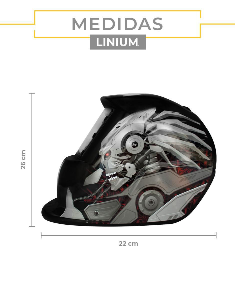 Careta para soldar linium sin familia