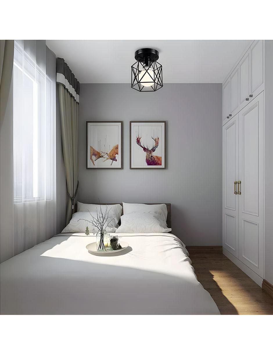 Lámpara de techo Incandescente y LED 2 piezas 3