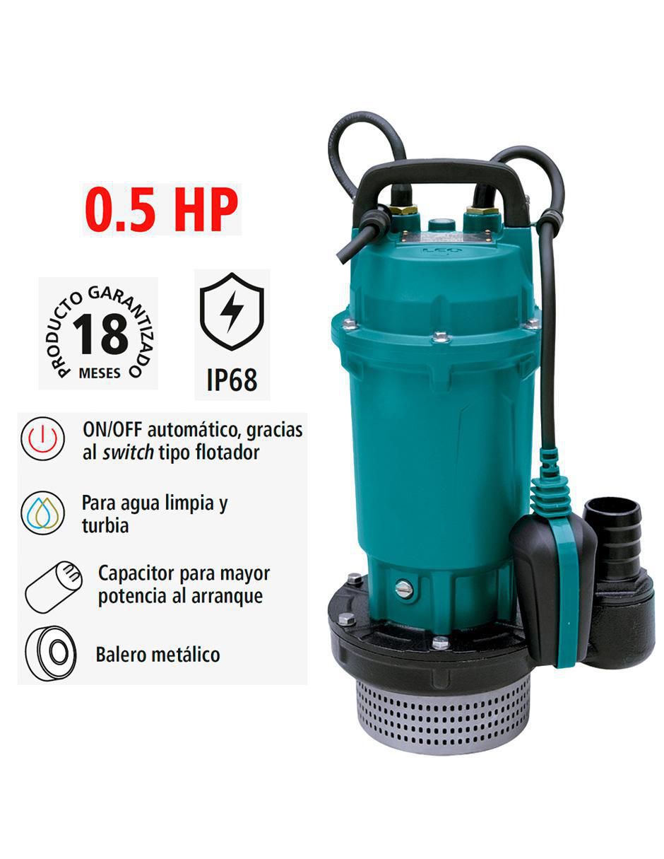 Bomba de agua Sumergible 1/2 HP 2