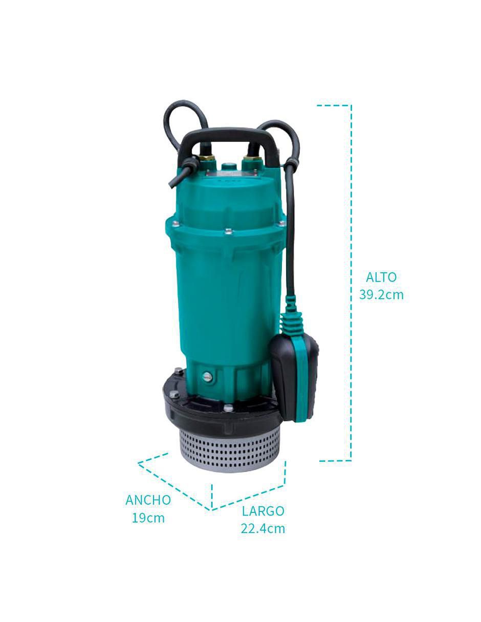 Bomba de agua Sumergible 1/2 HP 3