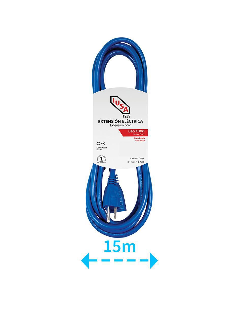 Extensión eléctrica 15 m 5