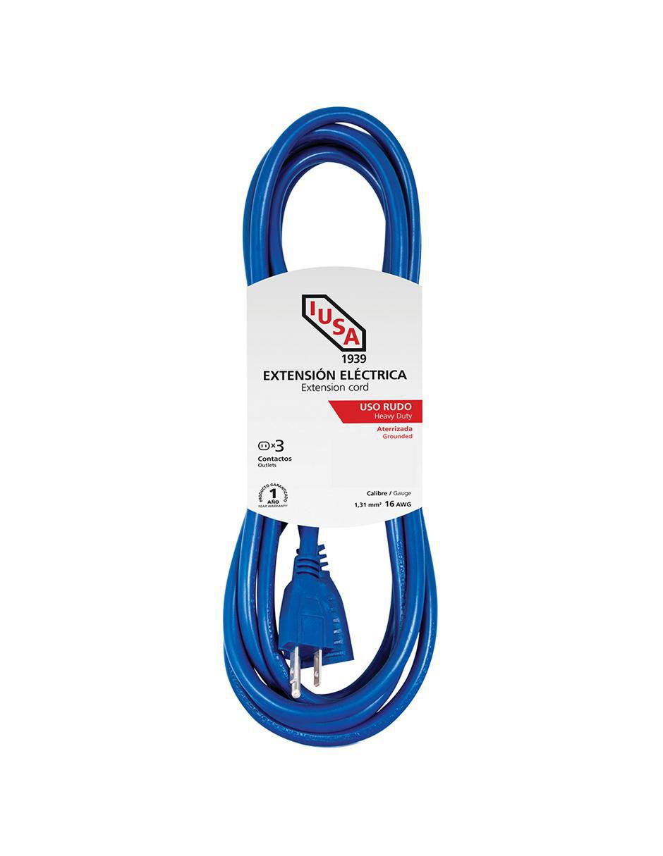 Extensión eléctrica 15 m 4