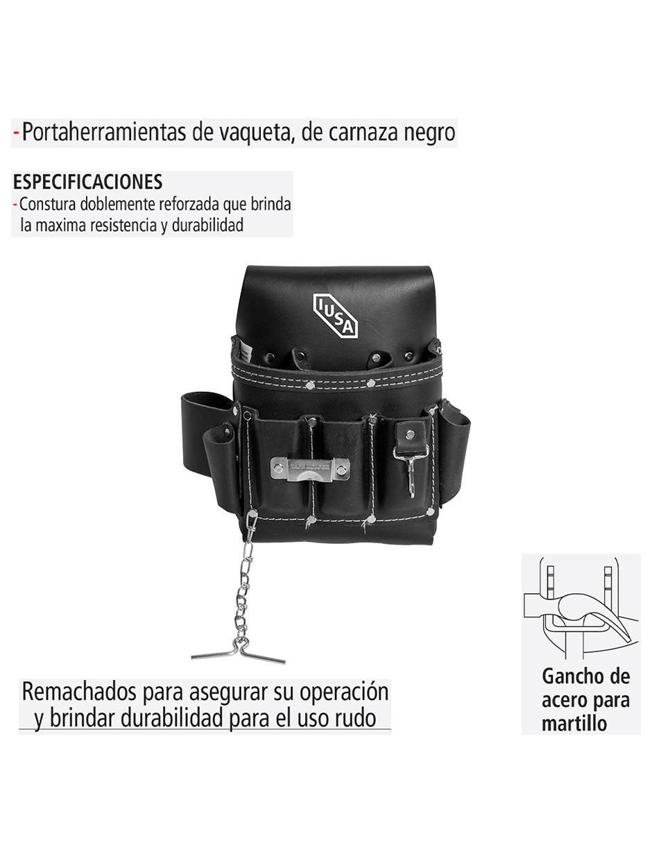 Bolsa portaherramientas multiuso de cuero 3