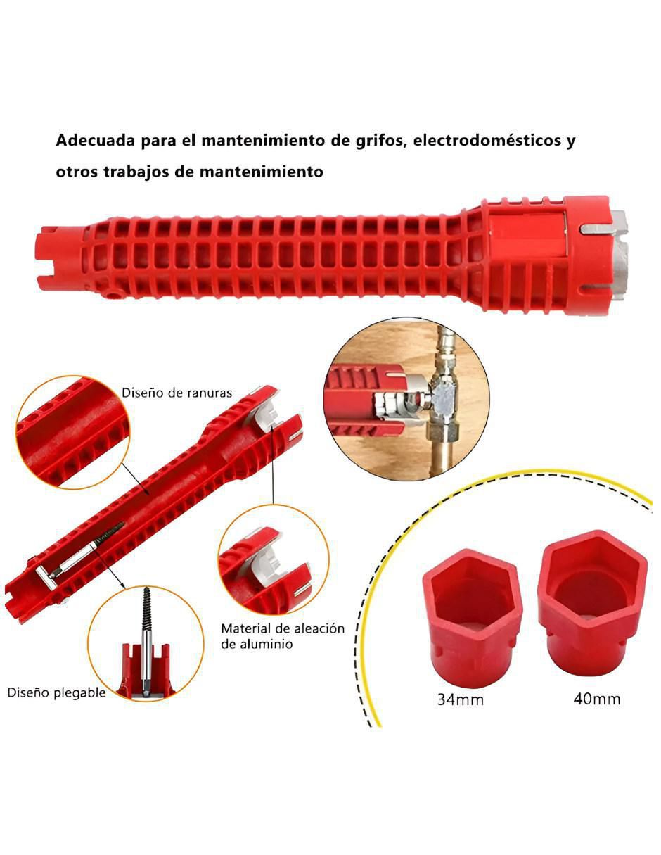 Llave mixta punta hexagonal 5