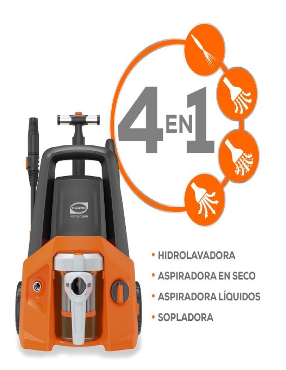 Hidrolavadora HAD08L14ME200 1300 psi 2