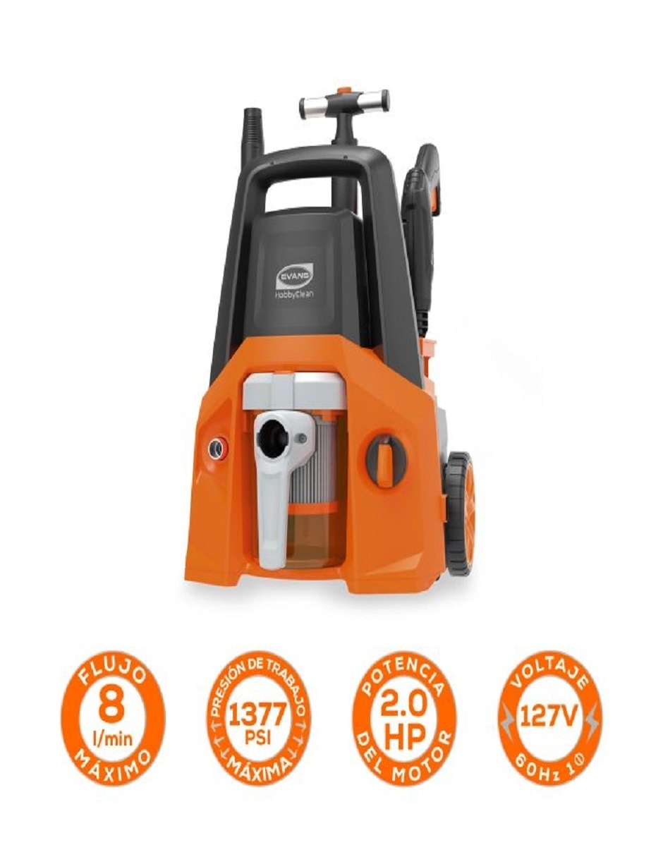 Hidrolavadora HAD08L14ME200 1300 psi 3