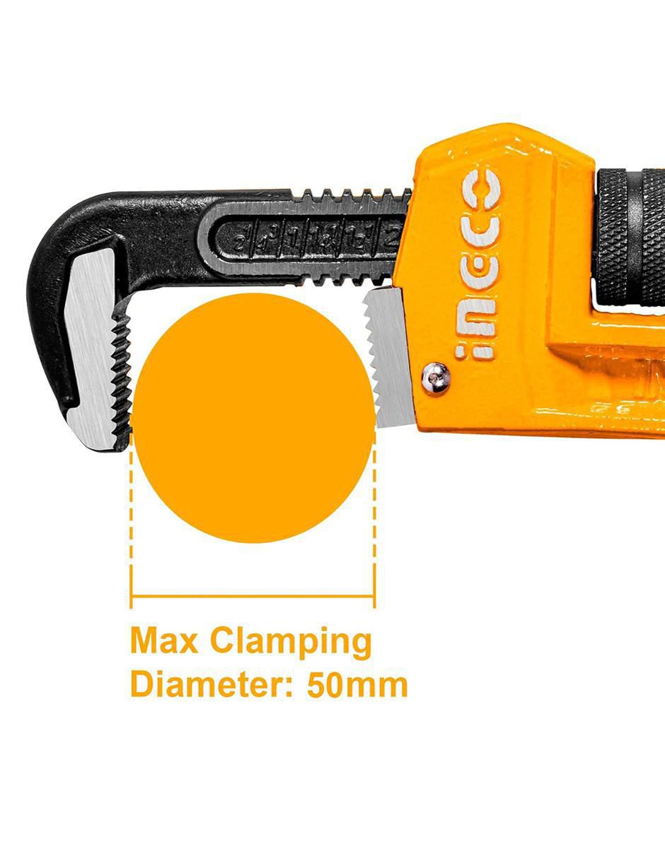 Llave stilson punta bola 3
