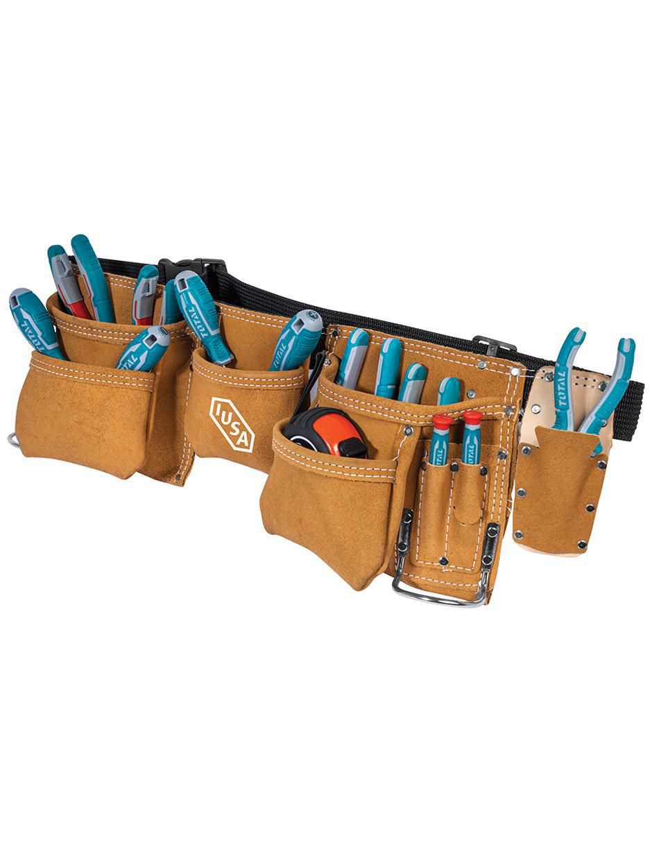 Bolsa portaherramientas multiuso de carnaza 2