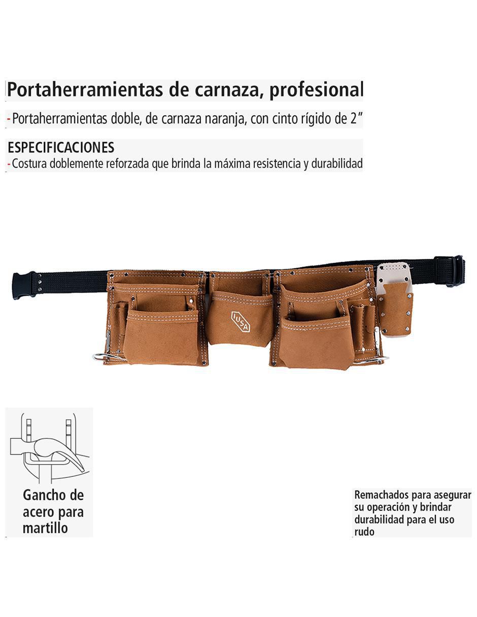 Bolsa portaherramientas multiuso de carnaza 3