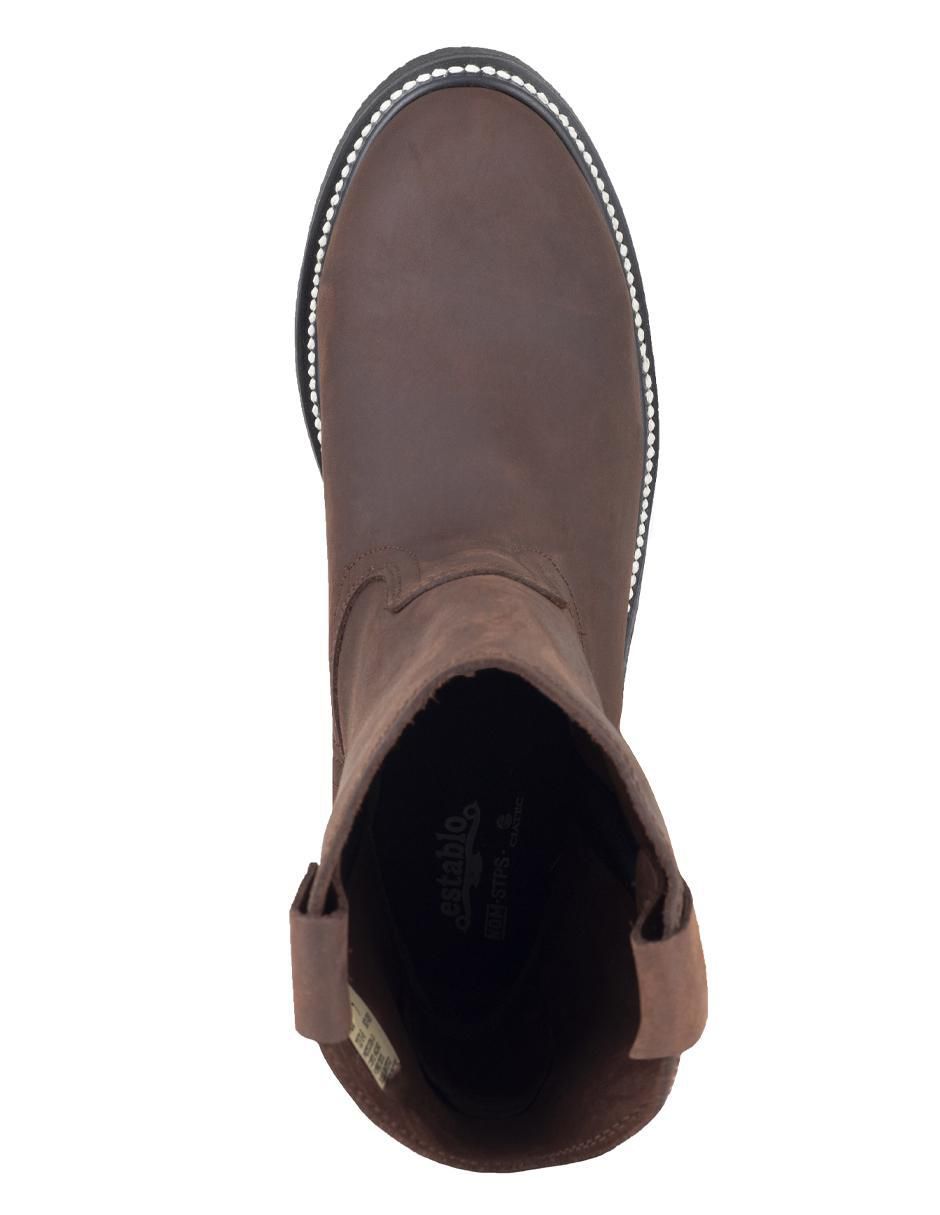Bota larga de cuero 6
